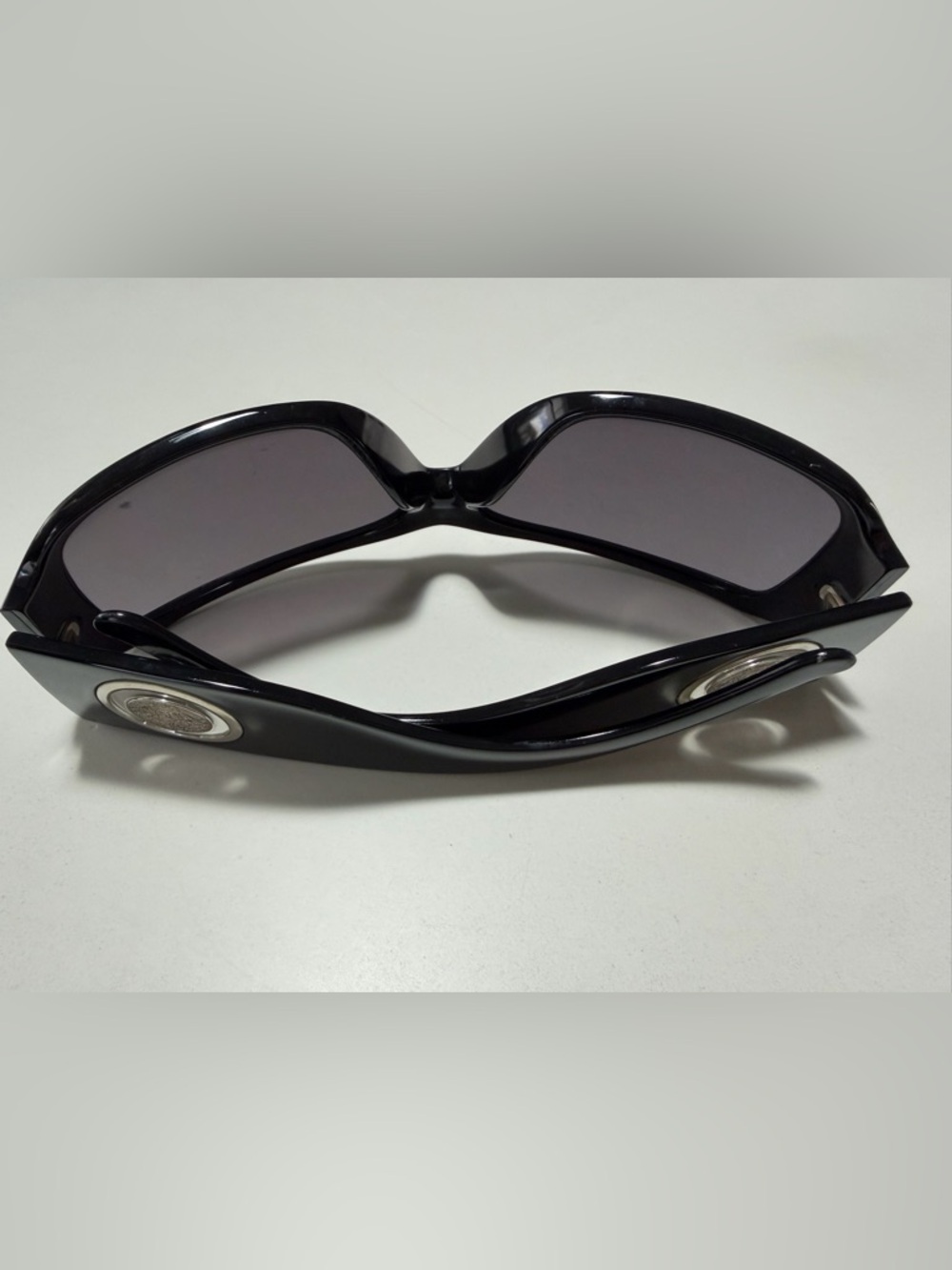 Authentic Versace 4105 Both sides Medusa Emblems Wrap Black Sunglasses - Picture 7 of 12